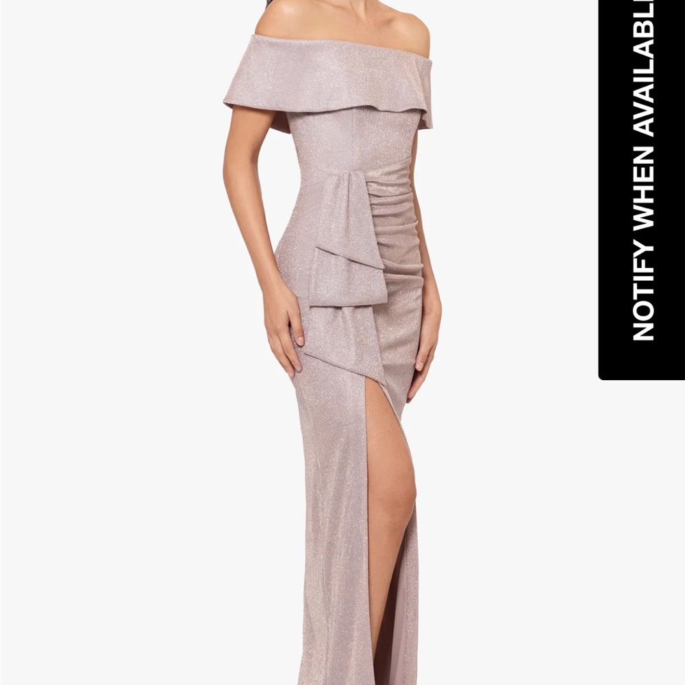 Elegant Off-Shoulder Evening Dress